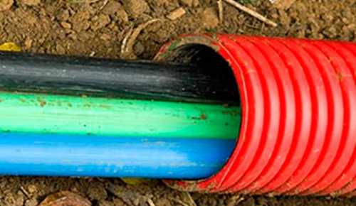kabel v trube PND
